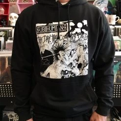 Band Merchandise Subhumans Day The Country Died Hoodie Guys