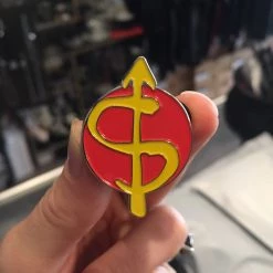 Band Merchandise Stalin Logo Enamel Pin Pins