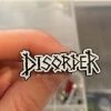 Band Merchandise Disorder Band Logo Enamel Pin