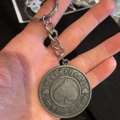 Band Merchandise Motorhead Spade Key Chain