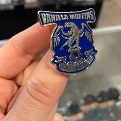 Band Merchandise Vanilla Muffins Enamel Pin Pins