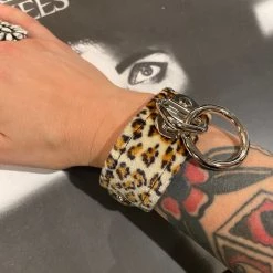 Funk Plus Leopard Bondage Ring Wristband Accessories