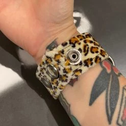 Funk Plus Leopard Bondage Ring Wristband Accessories