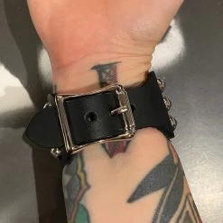 Funk Plus Accessories Triple Round Cone Stud Wristband