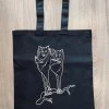 L'esquelet Nocturnal Lovers Bat Tote Bag
