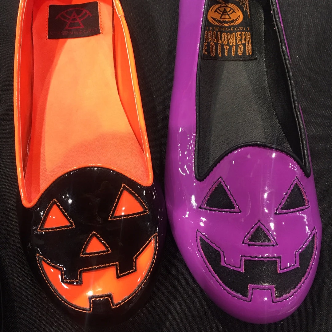 StrangeCvlt Gals Jack O Lantern Lydia Black Flats (Only Size 7 Left!) 5 StrangeCvlt Gals Jack O Lantern Lydia Black Flats (Only Size 7 Left!)