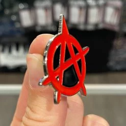 Other Anarchy Sign Enamel Pin Patches