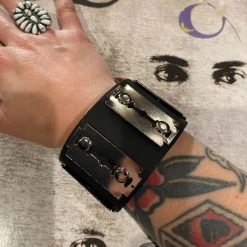 Funk Plus Razor Blade Wristband