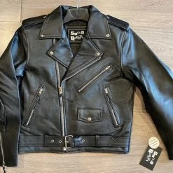 Other Shock Troops Leather Motorcyle Jacket Guys