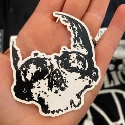 DeadRockers Dead Rockers Skull Sticker Stickers