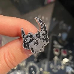 DeadRockers Dead Rockers Logo Skull #2 Enamel Pin