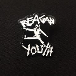 Band Merchandise Reagan Youth Enamel Pin Pins
