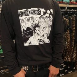 Band Merchandise Subhumans Day The Country Died Long Sleeve Shirt Guys