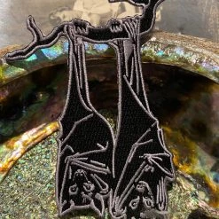 L'esquelet Patches Nocturnal Lovers Bat Patch