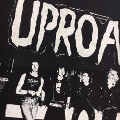 Band Merchandise Uproar Back Patch