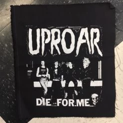 Band Merchandise Uproar Back Patch
