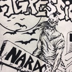 Band Merchandise Patches Agression Nardcore Back Patch