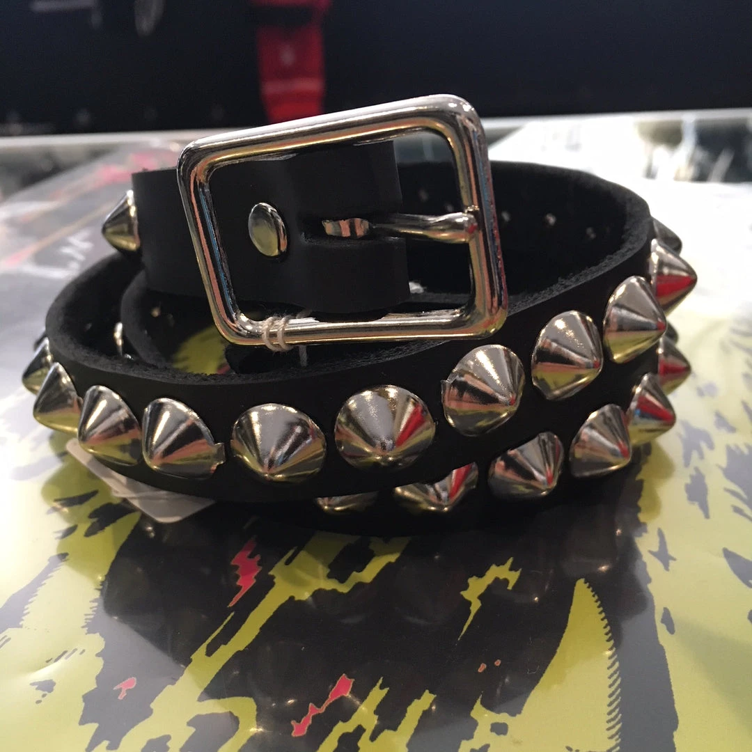 Ape Leather Accessories Single Row Cone Stud Belt 3 Ape Leather Accessories Single Row Cone Stud Belt