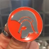 Band Merchandise Trojan Logo Enamel Pin Pins