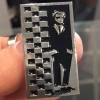 Band Merchandise Checkered Ska Rude Boy Enamel Pin Pins