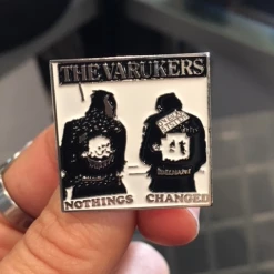 Band Merchandise The Varukers Enamel Pin Pins