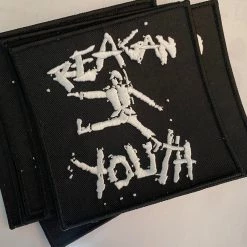Band Merchandise Patches Reagan Youth Soldier Embroidered Patch