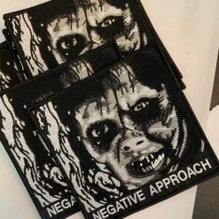 Band Merchandise Negative Approach Embroidered Patch Patches