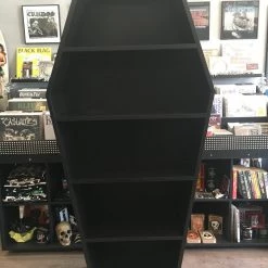 Handmade Custom Coffin Shelf Unit