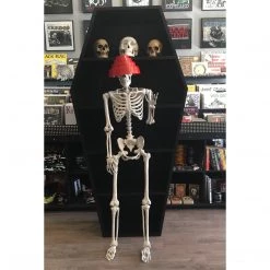 Handmade Custom Coffin Shelf Unit