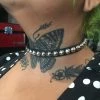 Funk Plus Cone Stud Leather Choker