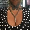 Funk Plus Silver Bullet Chain Necklace Gals