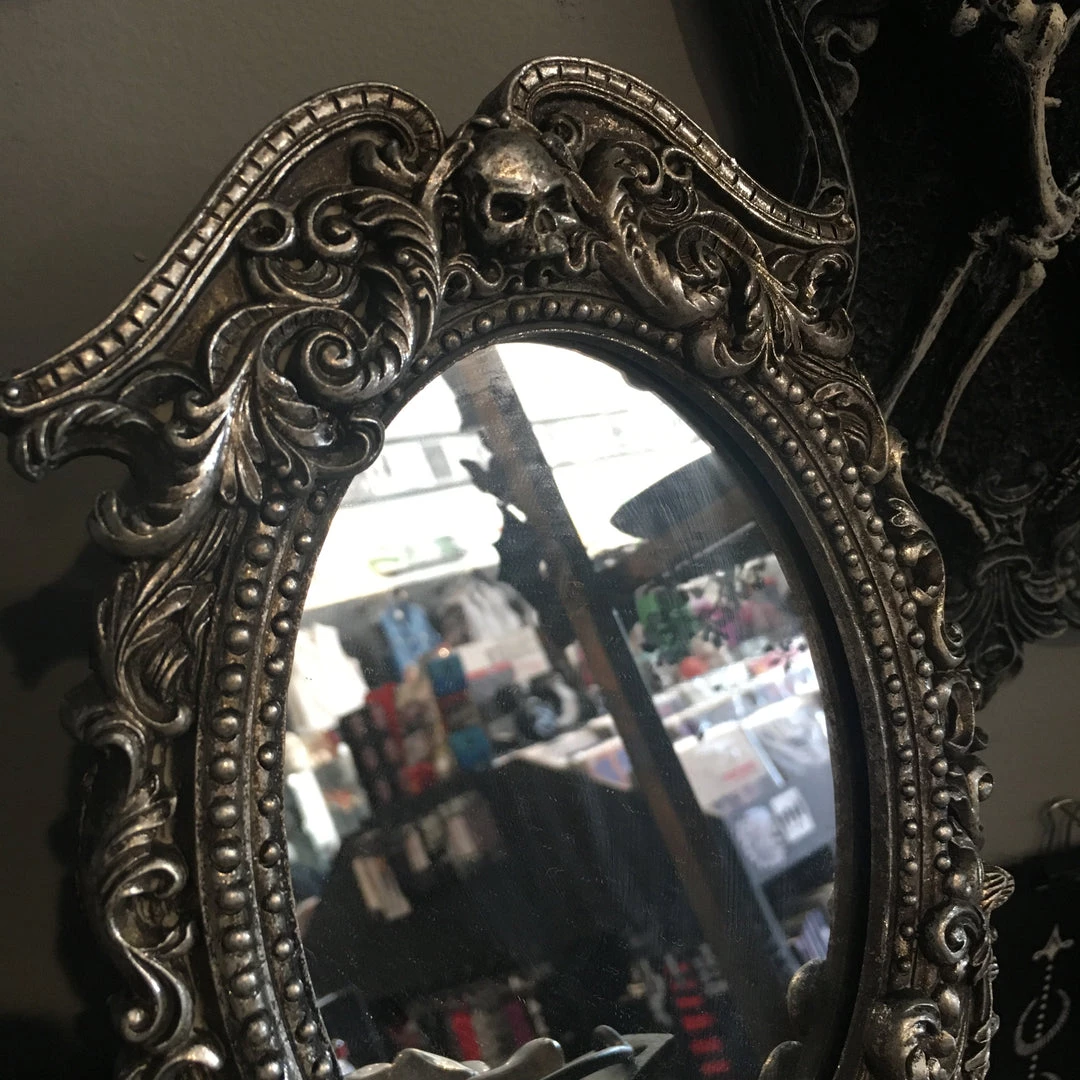 Alchemy Of England Ornate Skull Mirror 7 Alchemy Of England Ornate Skull Mirror