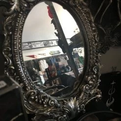 Alchemy Of England Ornate Skull Mirror 9 Alchemy Of England Ornate Skull Mirror