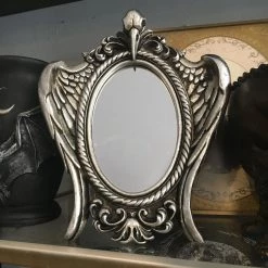 Alchemy Of England Raven Skull Mirror