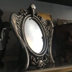 Alchemy Of England Raven Skull Mirror