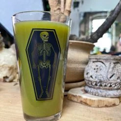 Sourpuss Housewares Skeleton Pint Glass