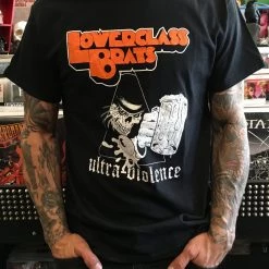 Band Merchandise Guys Lower Class Brats Ultra Violence Shirt