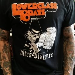 Band Merchandise Guys Lower Class Brats Ultra Violence Shirt