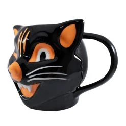 Sourpuss Housewares Black Cat Mug