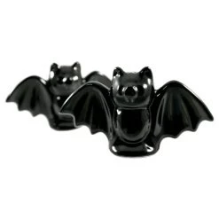 Sourpuss Black Bat Salt & Pepper Shaker Set Housewares 11 Sourpuss Black Bat Salt & Pepper Shaker Set Housewares
