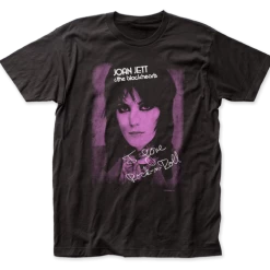 Band Merchandise Guys Joan Jett I Love Rock N Roll Shirt