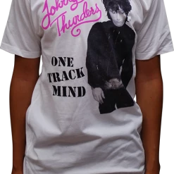 Band Merchandise Guys Johnny Thunders One Track Mind Shirt