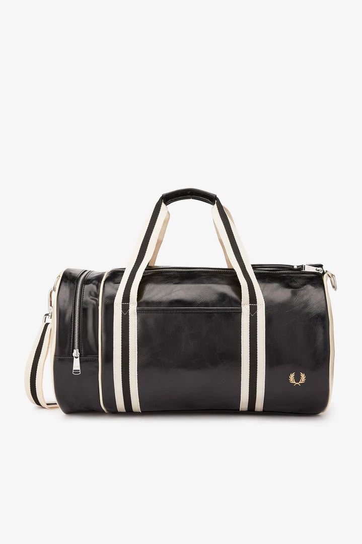 Guys Fred Perry Classic Barrel Bag 3 Guys Fred Perry Classic Barrel Bag
