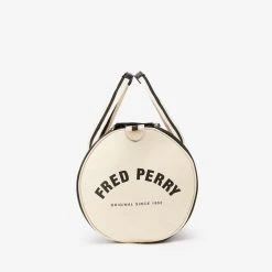 Guys Fred Perry Classic Barrel Bag 12 Guys Fred Perry Classic Barrel Bag
