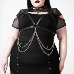 KillStar Gals Lethal Circle Chain Harness