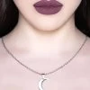 KillStar Gals Silver Lunar Necklace