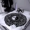 KillStar Housewares Lunar Spell Round Blanket
