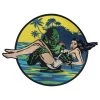 Rock Rebel Creature Of The Black Lagoon Damsel Back Patch