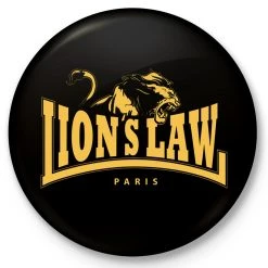 Band Merchandise Pins Lions Law Button
