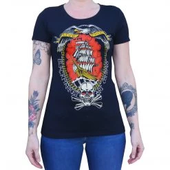 Black Market Art Company Live Free Womens Shirt Gals